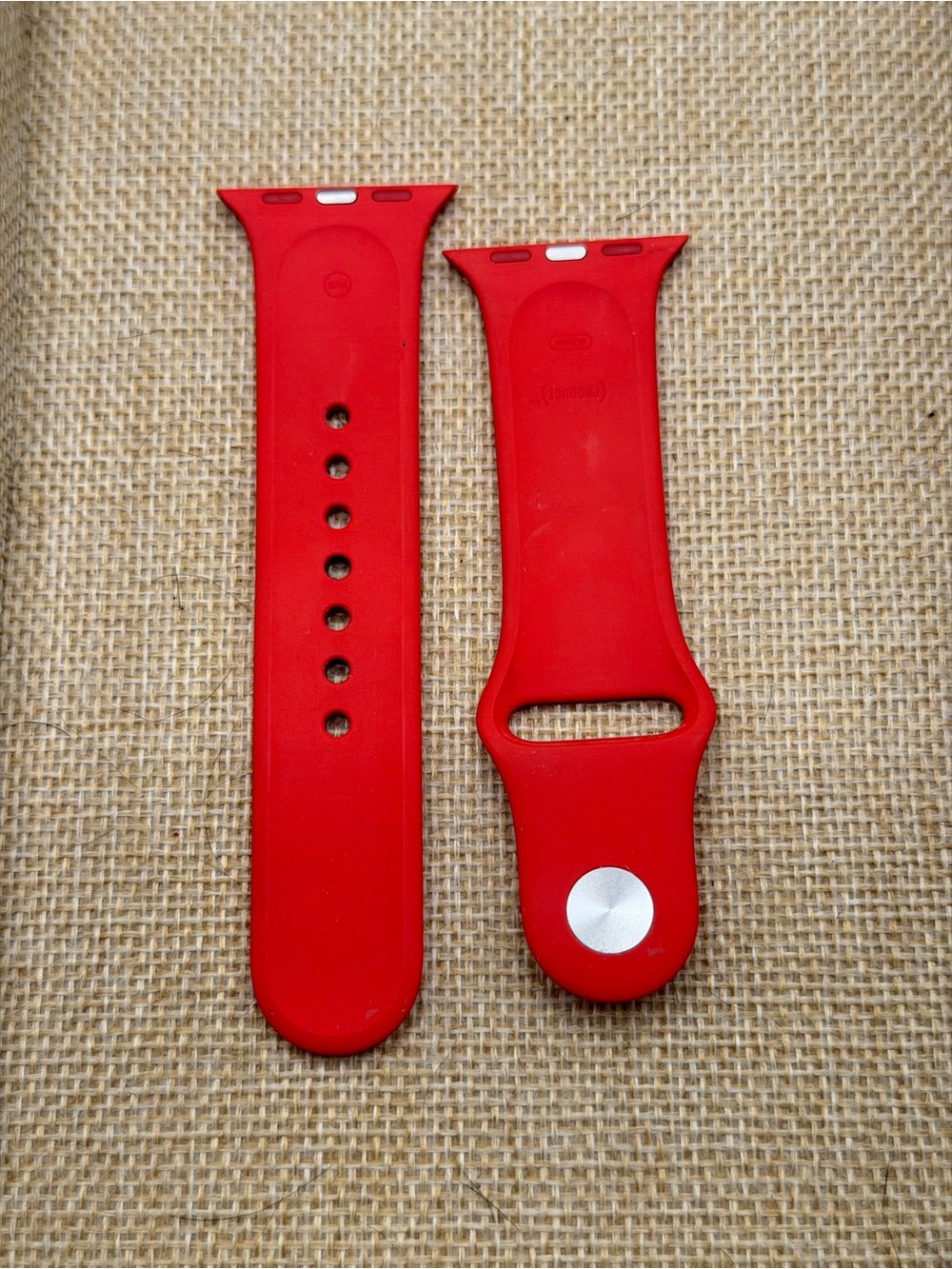 Apple Watch OEM Band, Dark Green, 38/40/41, Product Red, S/M